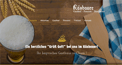 Desktop Screenshot of pension-kaesbauer.de