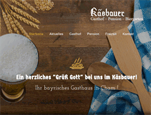 Tablet Screenshot of pension-kaesbauer.de
